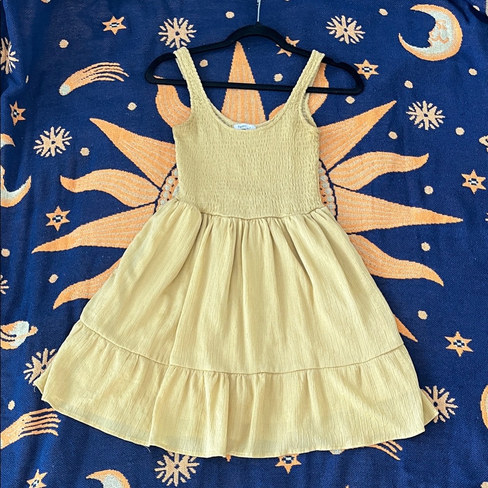 Gold Mini Dress